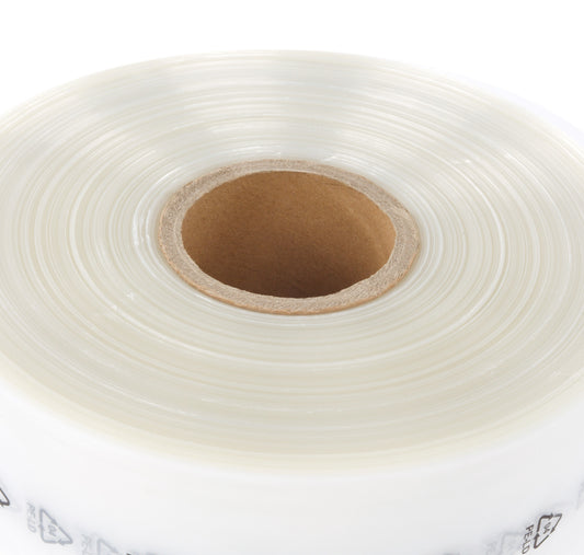 Tubular film 50 microns — Detail view of material and film thickness in profile section