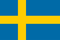 A picture of the flag of Sweden