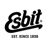 Logo noir de l'entreprise Esbit.