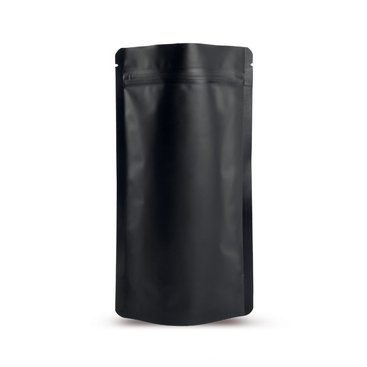 Stand-up pouch matt black — Main view direct from manufacturer Elke Plastic