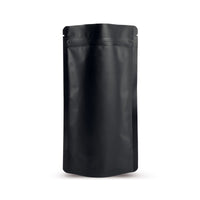 Stand-up pouch matt black — Main view direct from manufacturer Elke Plastic