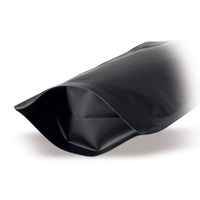 Stand-up pouch matt black — Colour variant view for different brand looks