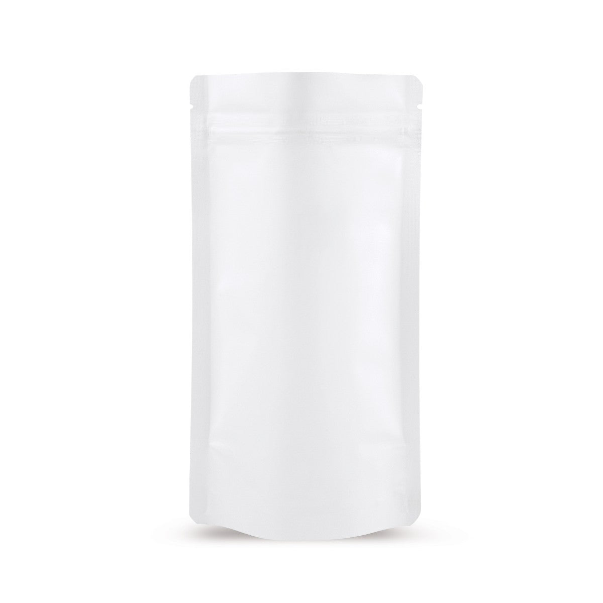 Stand-up pouch matt white — Main view direct from manufacturer Elke Plastic