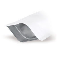 Stand-up pouch matt white — Application view of the bag in a packaging scenario