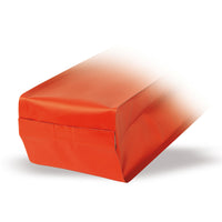 Coffee bags red — Detail view in a typical packaging application with content example