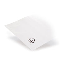 LDPE flat bags 50 microns — Detail view in a typical packaging application with content example