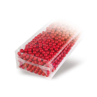 OPP-CPP block-bottom bags 40 microns — Detail view in a typical packaging application with sample contents