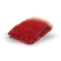 Side gusset bags with sealed seam 30 microns — Detail view in a typical packaging application with content example