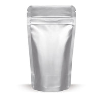 Stand-up pouches aluminum — Material close-up focusing on film thickness and finishing quality