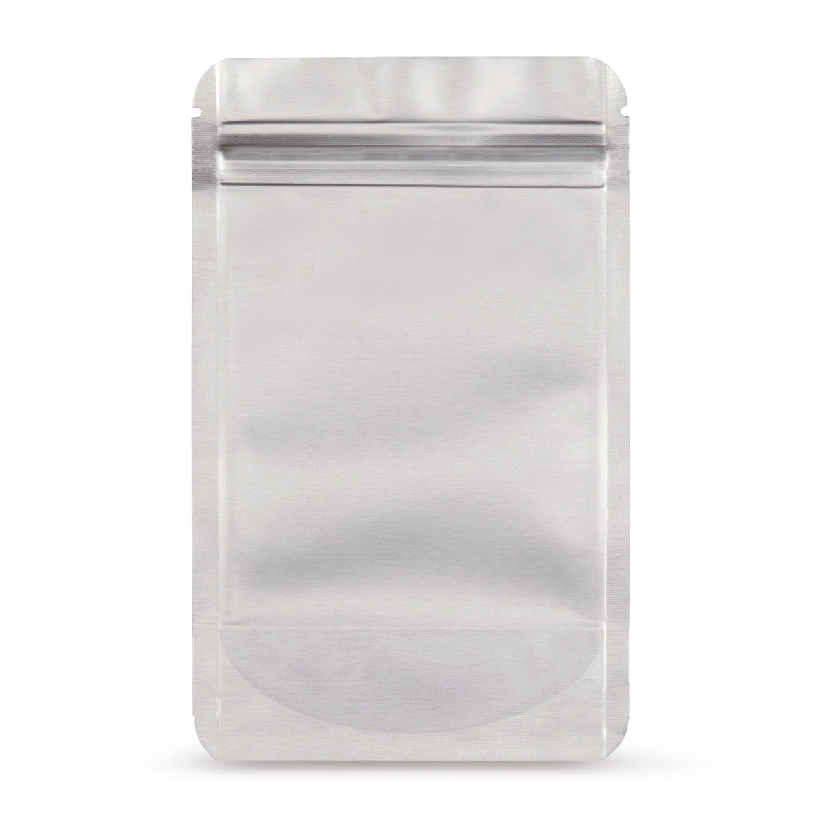 Stand-up pouches aluminum — Main view of the bag with aluminum composite from Elke Plastic