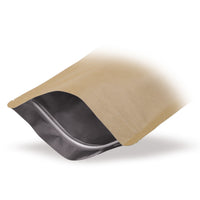 Stand-up pouches kraft paper — Application view of the bag in a packaging scenario