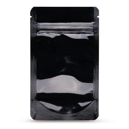 Stand-up pouch black — Main view direct from manufacturer Elke Plastic