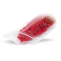 Stand-up pouch transparent OPP — Variant overview with different material and colour options