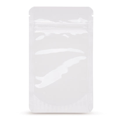 Stand-up pouch white — Main view direct from manufacturer Elke Plastic
