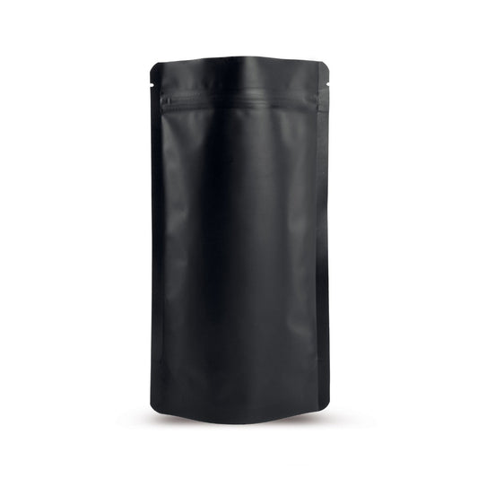 Stand-up pouch matt black