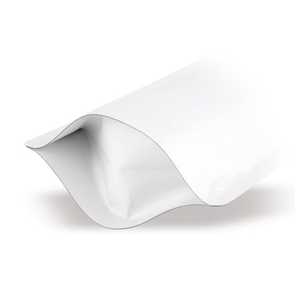 Stand-up pouch matt white
