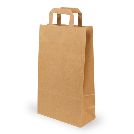 Paper carrier bag brown