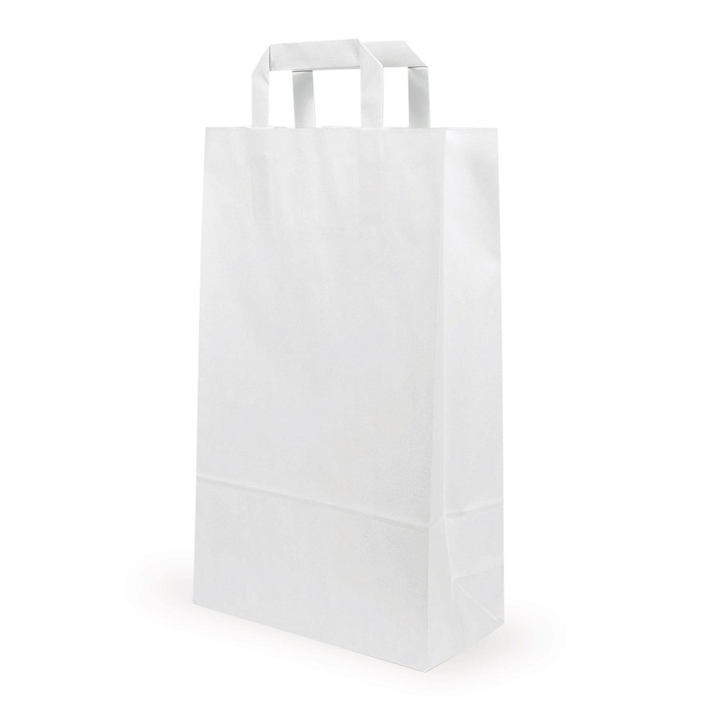 Paper carrier bag white