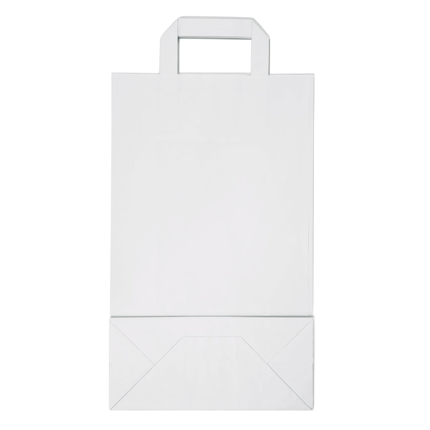 Paper carrier bag white