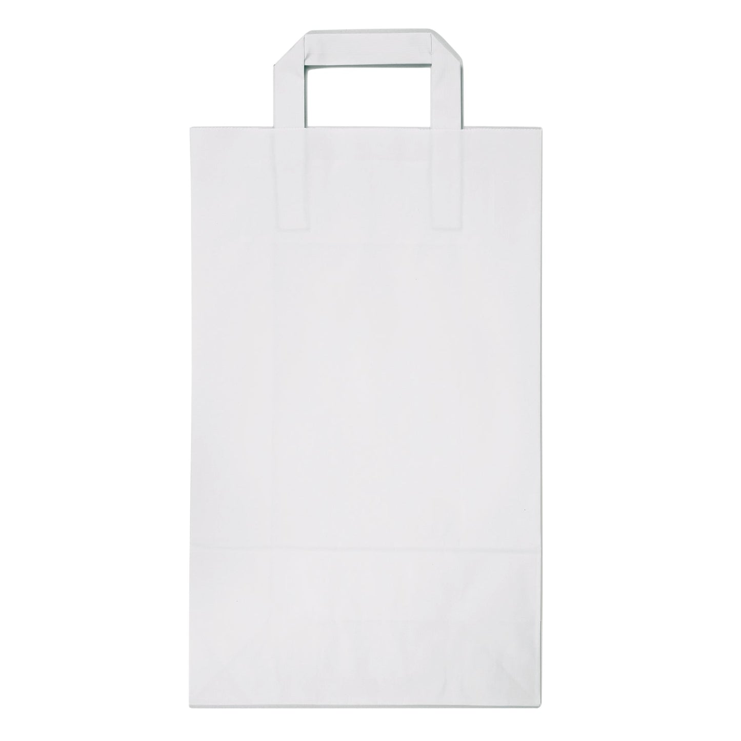 Paper carrier bag white