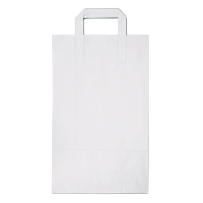 Paper carrier bag white