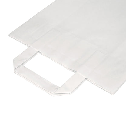Paper carrier bag white