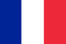 A picture of the flag of France
