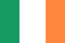 A picture of the flag of Ireland