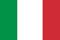 A picture of the flag of Italy