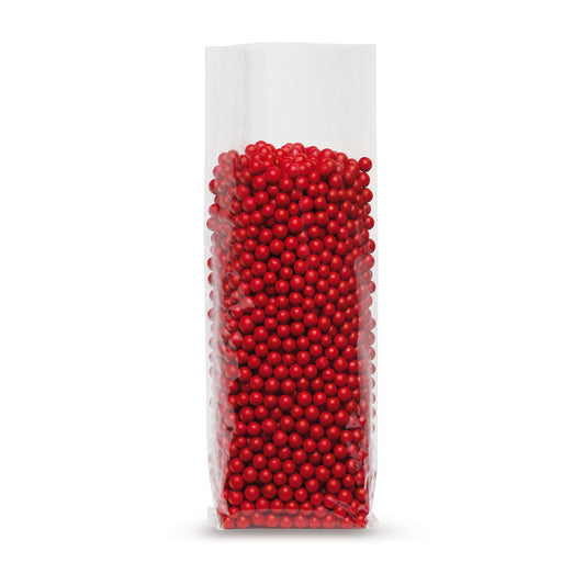 Cross bottom bag with sealed seam 30 mµ