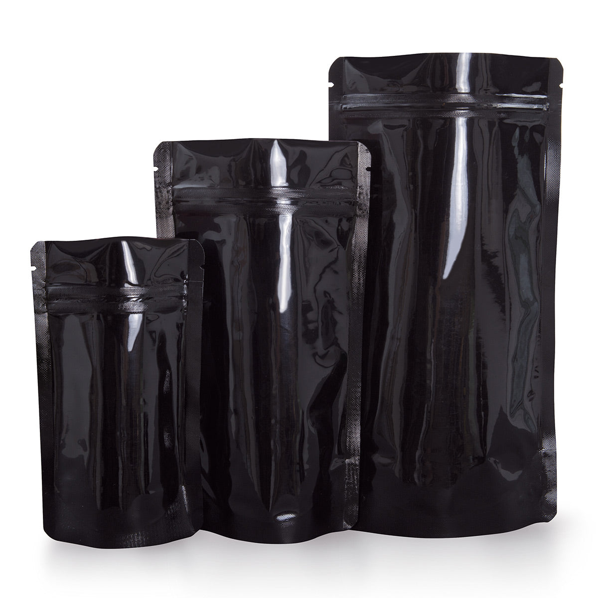 Stand-up pouch black