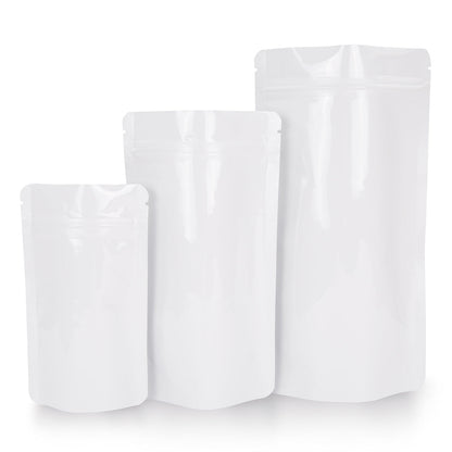 Stand-up pouch white