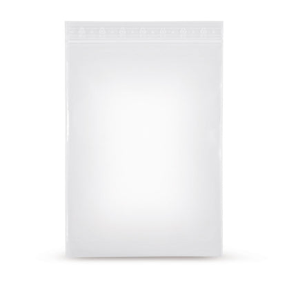 Sachet à fermeture à pression en LDPE sans bande d'inscription 50 mµ