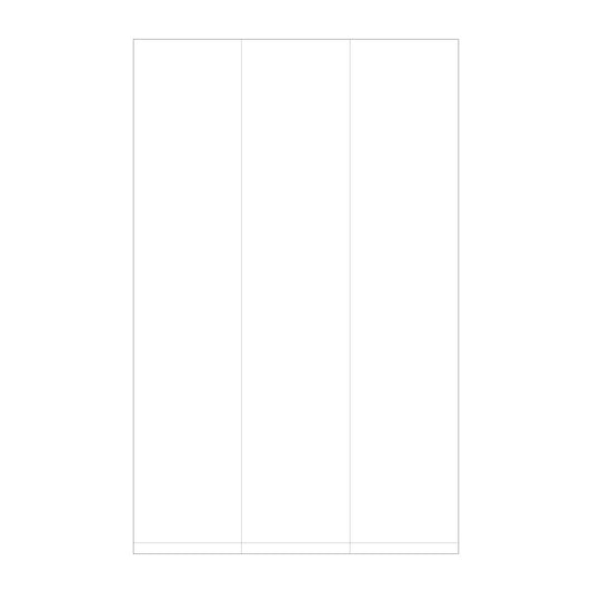 PE šoninė maišelė su įsiuvais iš perdirbtos medžiagos