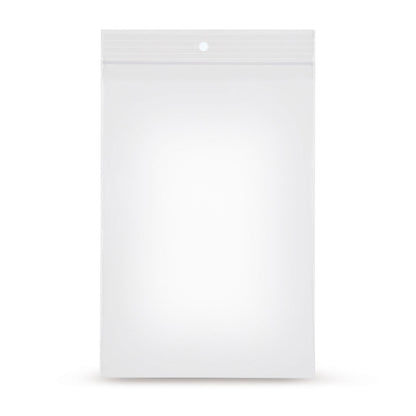 PP užsegamas maišelis su apvaliu skylė 50 mµ