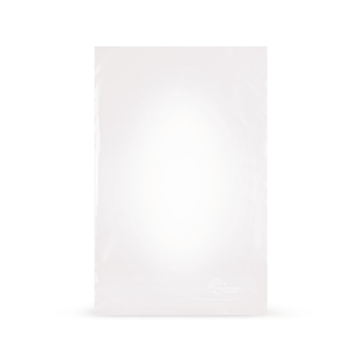 rLDPE flate poser med resirkulert innhold 50 mµ