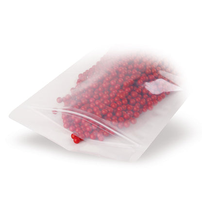 Bolsa transparente com fundo plano