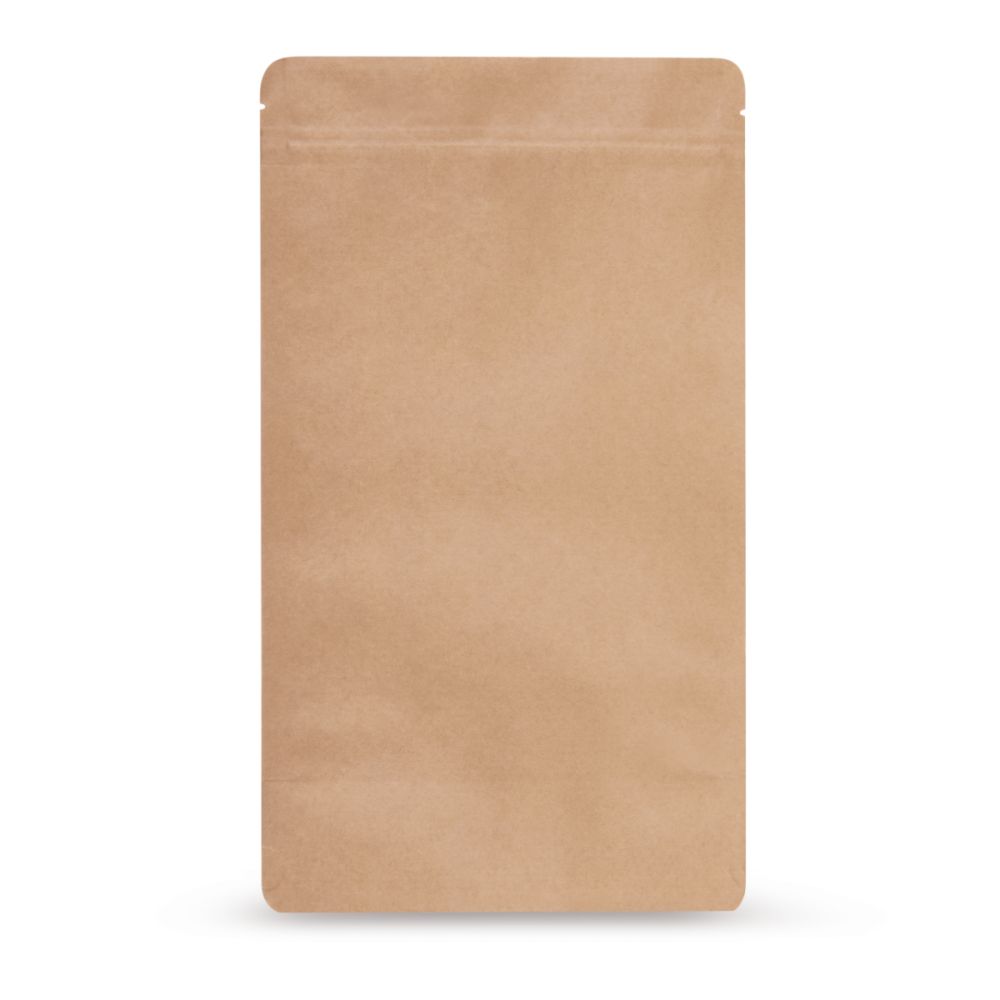 Stand Up Pouches Kraft Paper Aluminum Free Elke Plastic GmbH