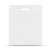 LDPE-Grip Hole Carrier Bags White Colored Unprinted